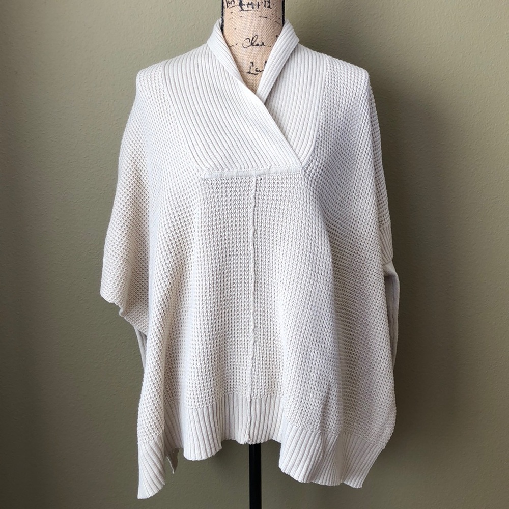 Quinn poncho style sweater